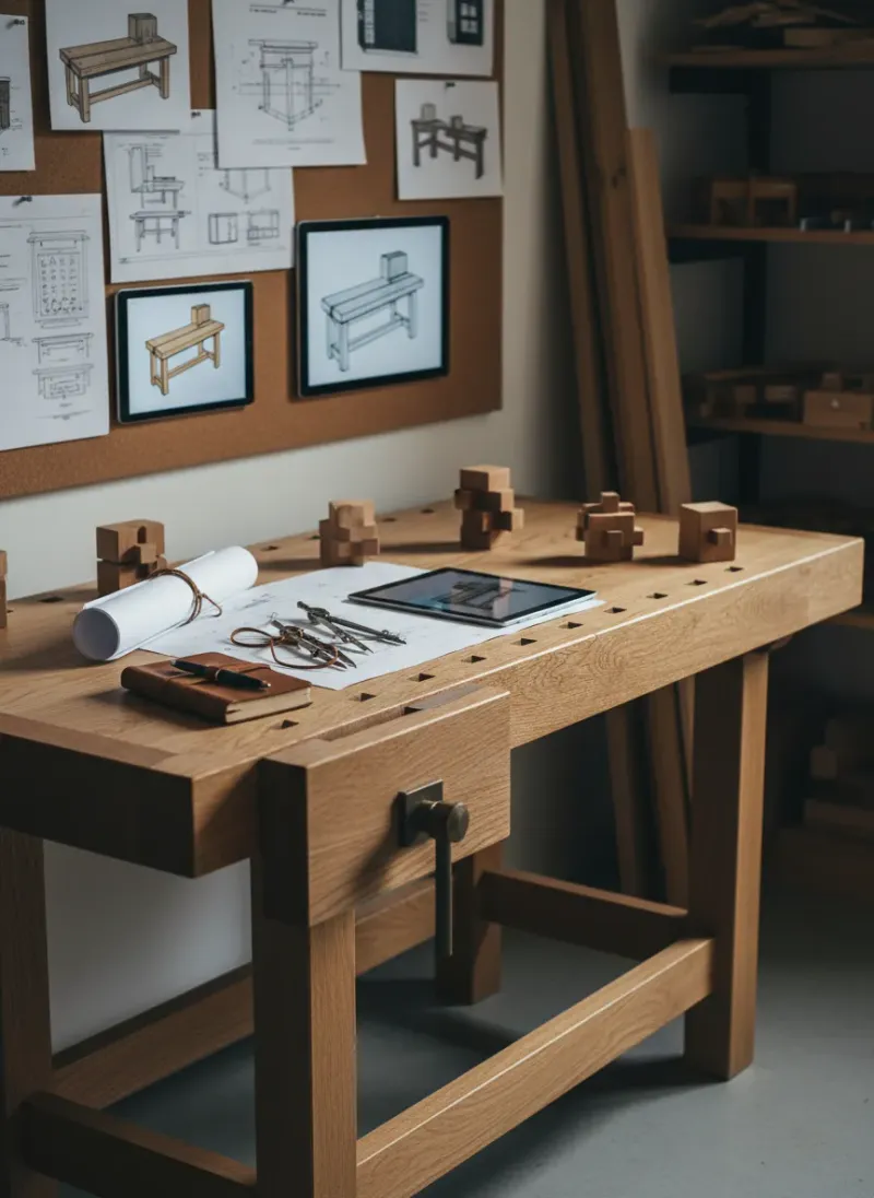 Professional SEO visualization for 12 Best Places to Find High-Quality Free Workbench Plans Online