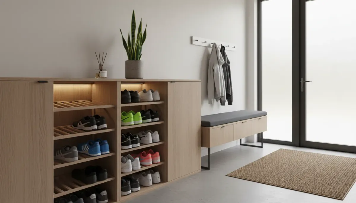 Athletic Shoe Storage: Keeping Smelly Sneakers Out of the Entryway