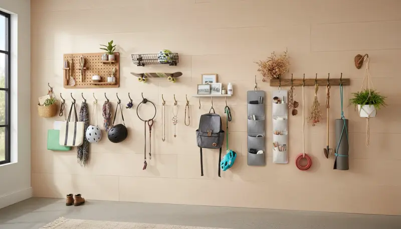 Beyond Coats: 15 Creative Uses for Entryway Hooks and Wal...