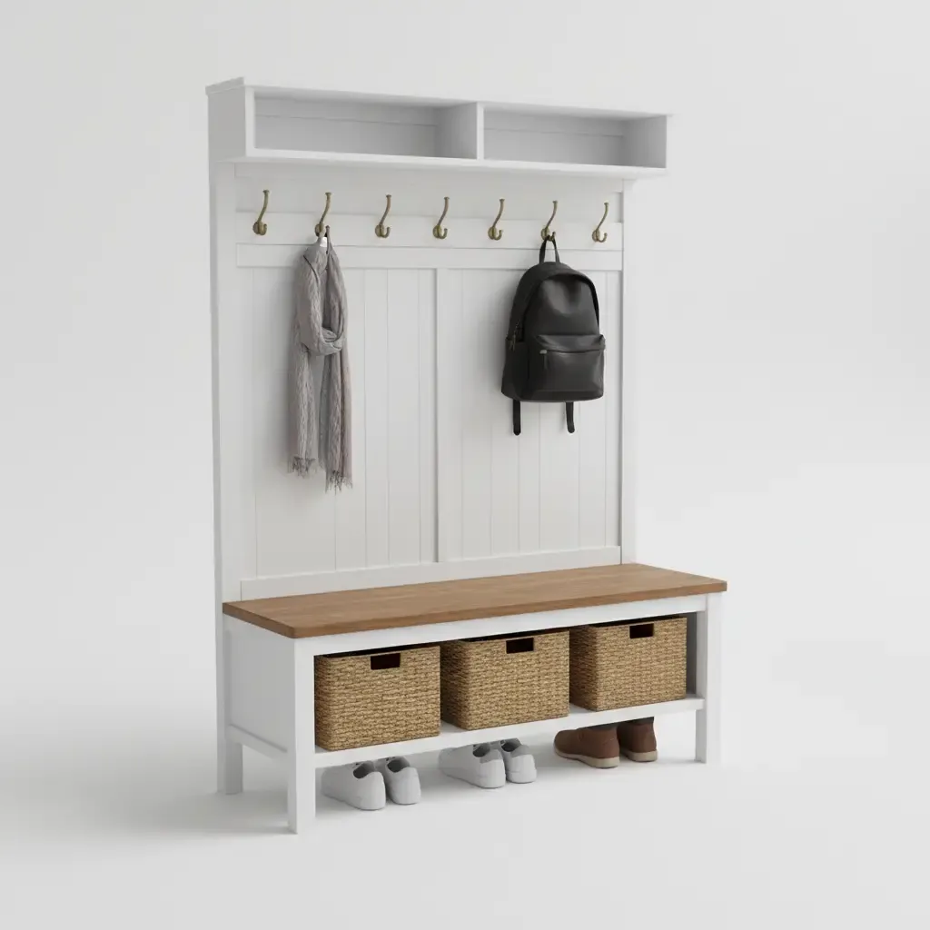 Crosley Furniture Brennan Entryway Hall Tree