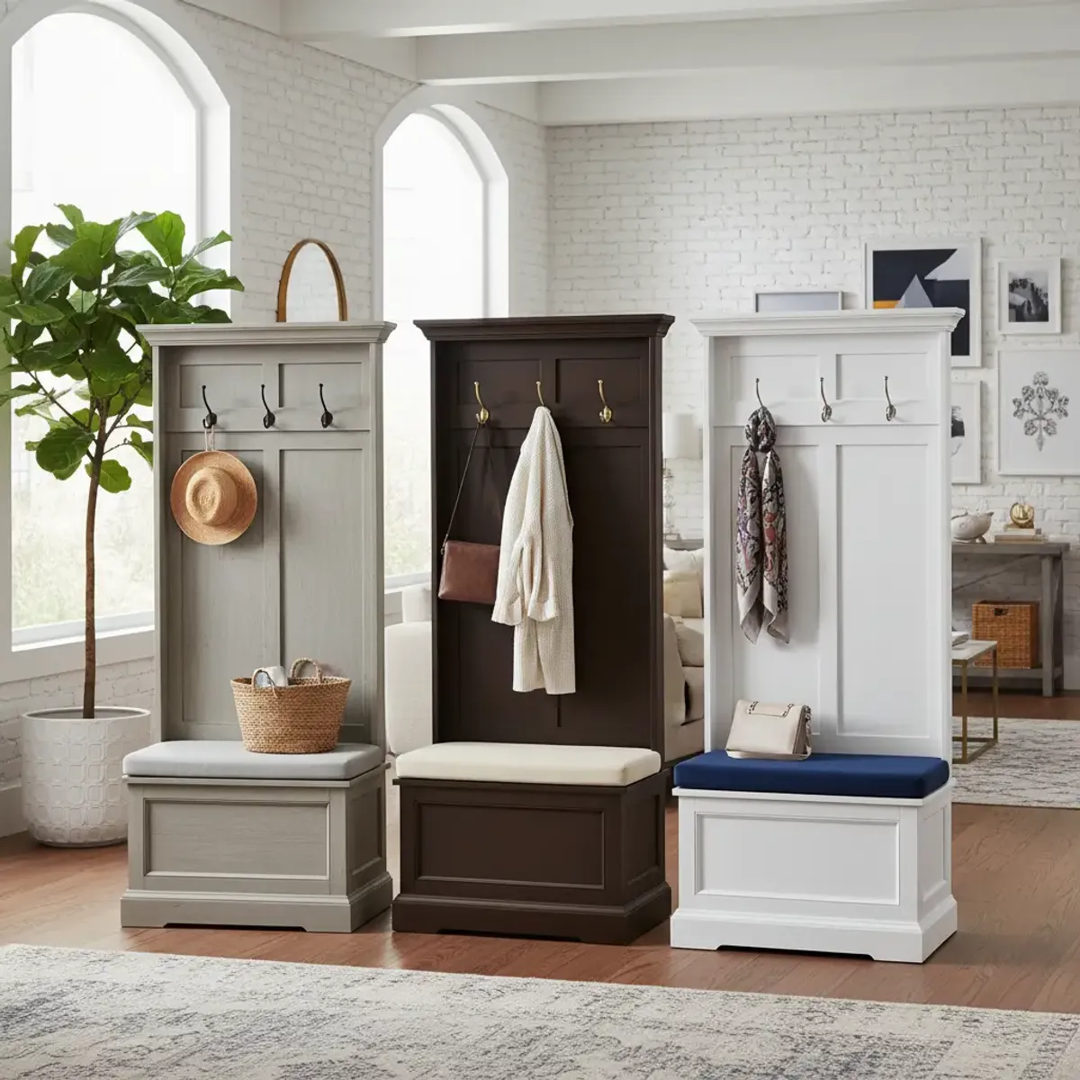 Choosing the Right Color and Finish for Your Hall Tree to Match Your Interior