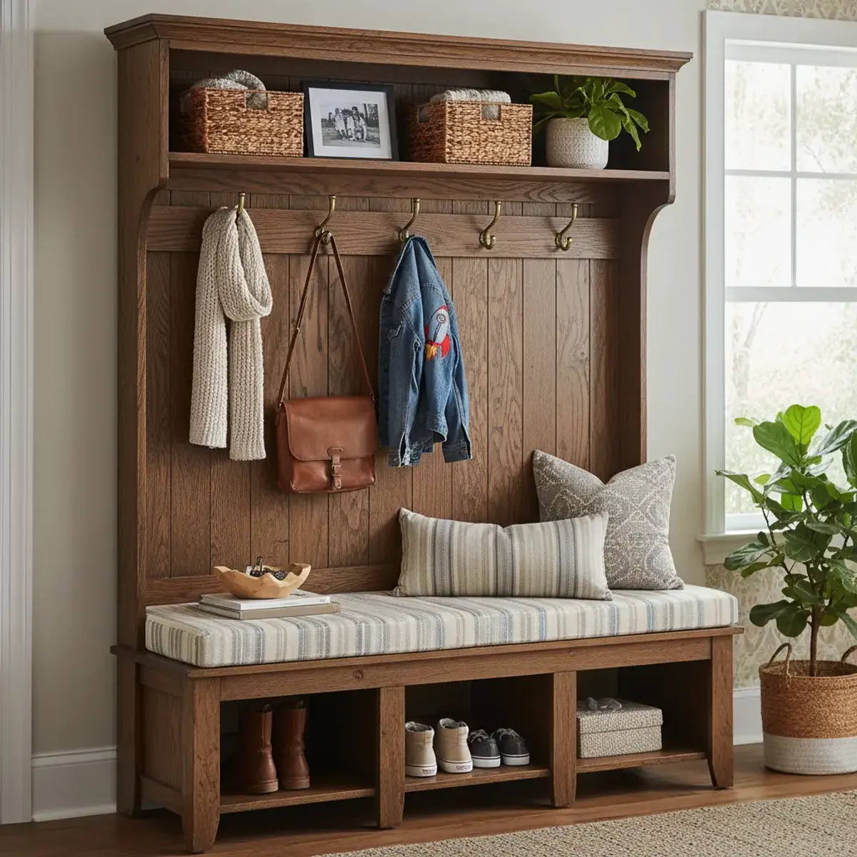 Customizing Your Hall Tree: Adding Personal Touches and Accessories