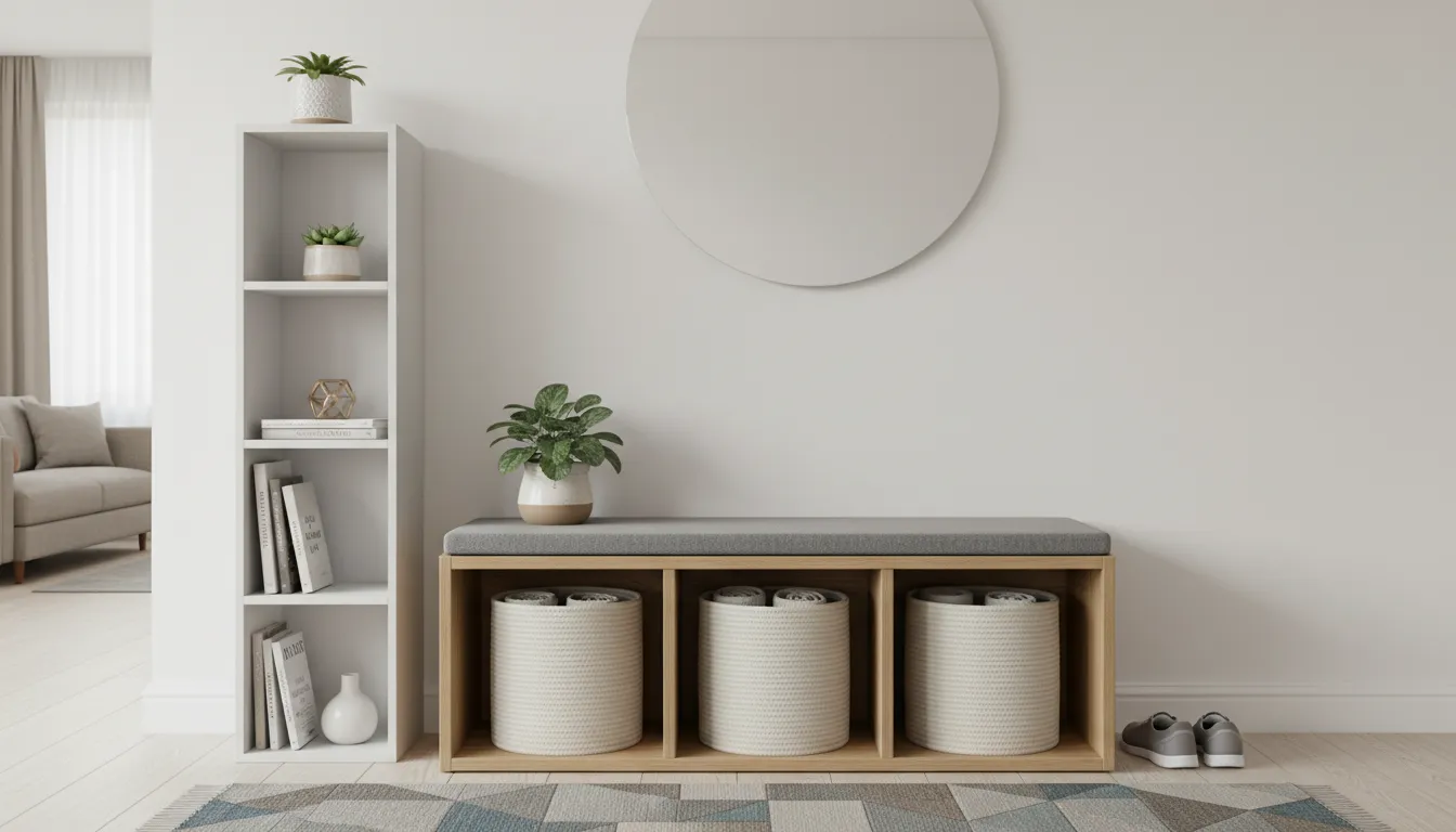 Entryway Benches With Storage for Renters