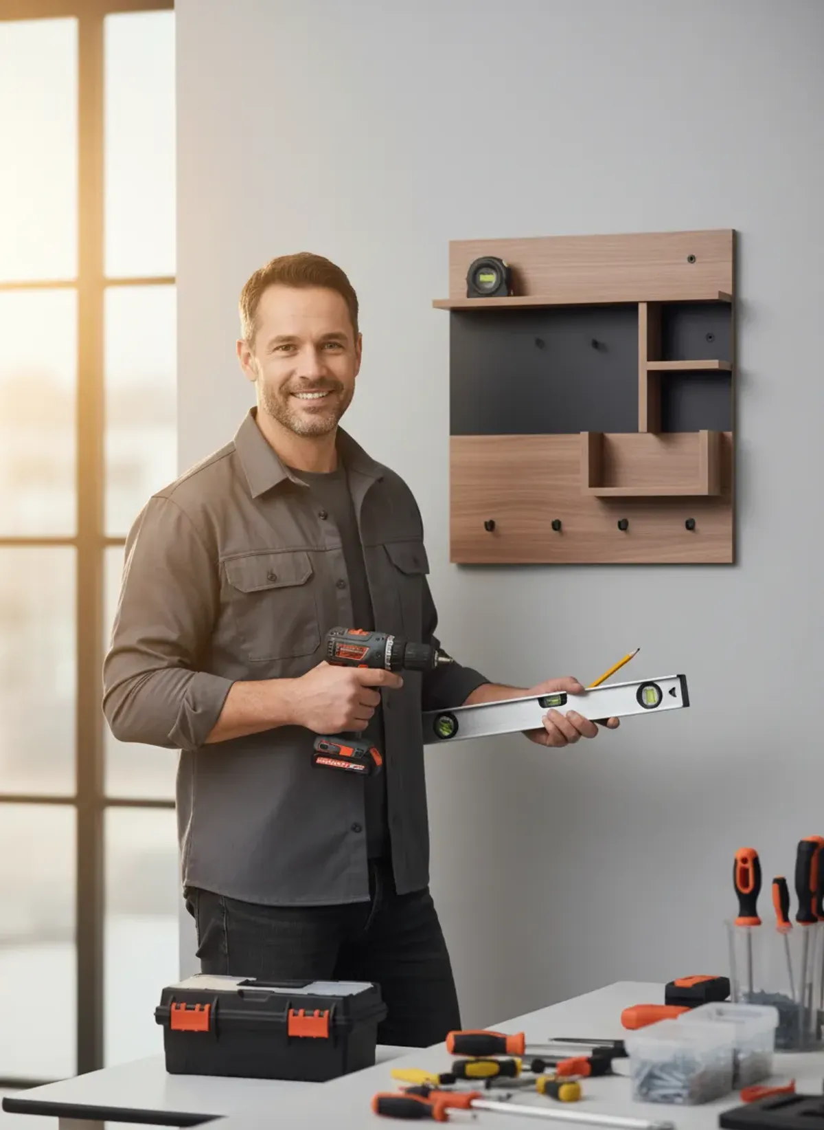 The Essential Tools Checklist for Installing Any Wall-Mounted Entryway Organizer