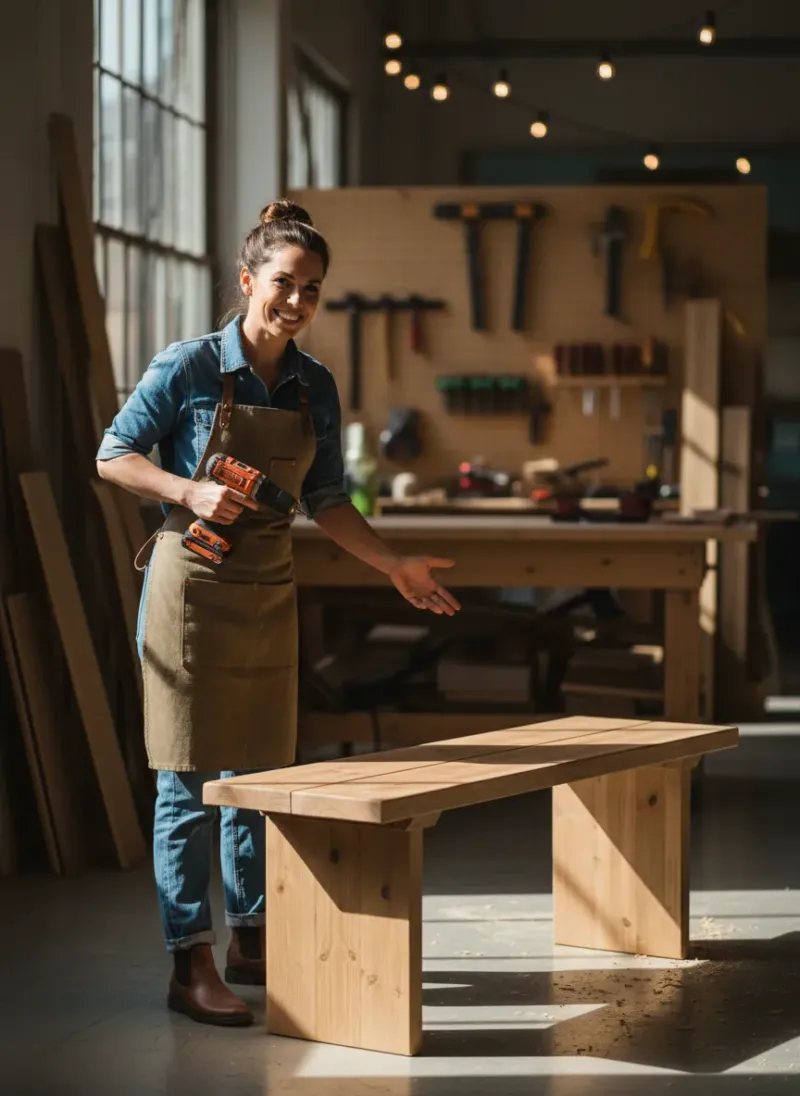 Professional SEO visualization for Fast & Easy: DIY Bench Projects You Can Finish in a Single Weekend