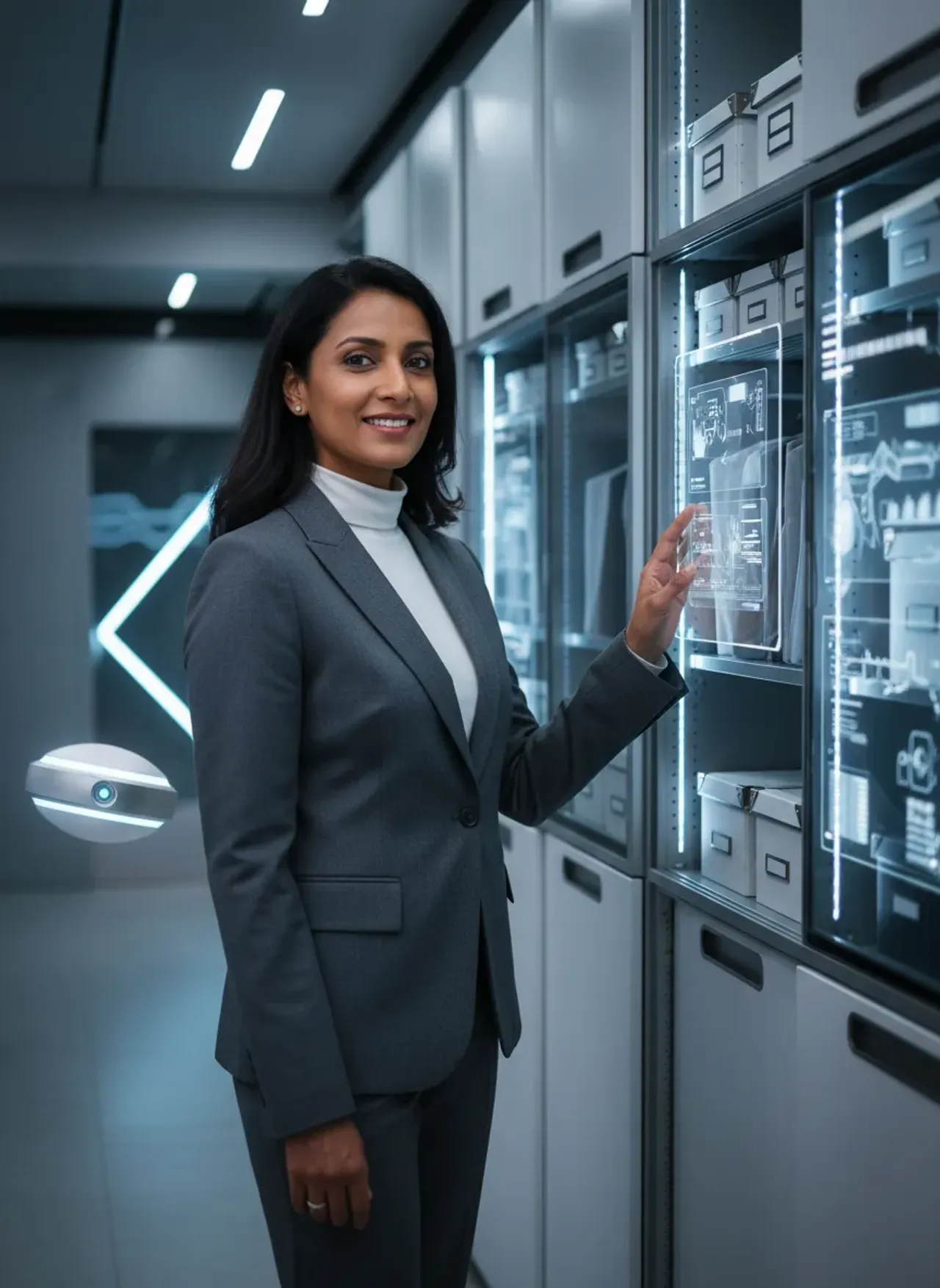 Professional SEO visualization for The Future of Home Organization: 5 AI-Driven Custom Storage Trends for 2025