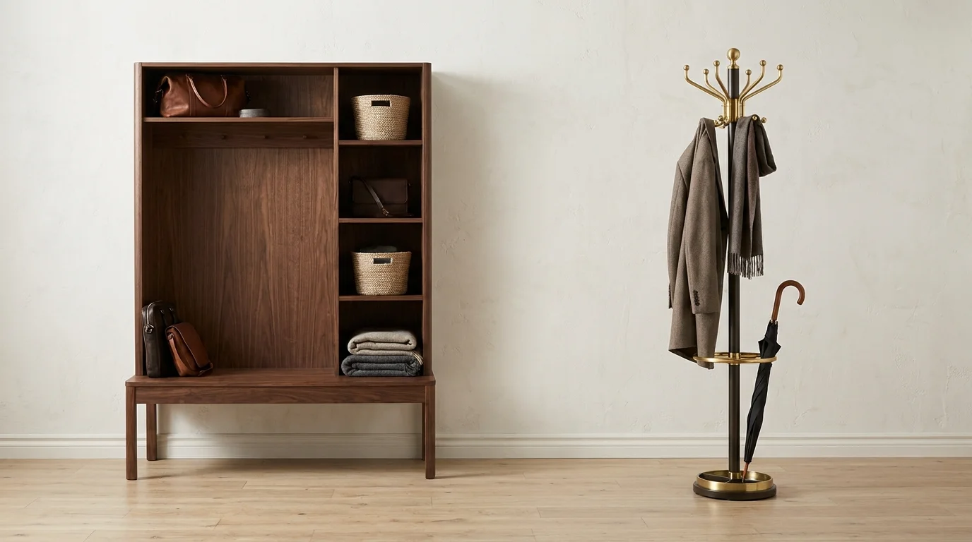 Hall Tree Vs. Coat Rack: Which One Belongs by Your Door?