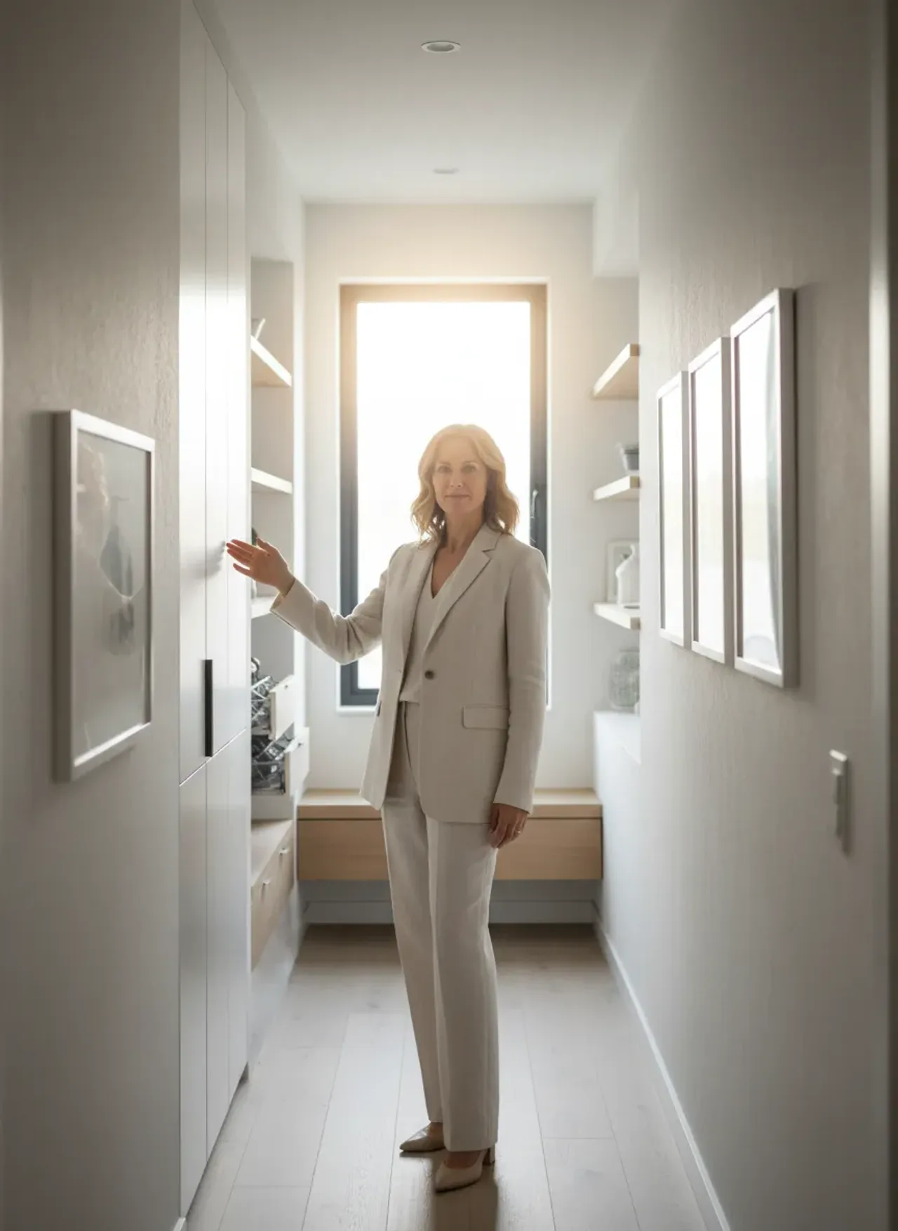 Visualization for 10 Genius Hidden Storage Solutions to Maximize Your Narrow Hallway