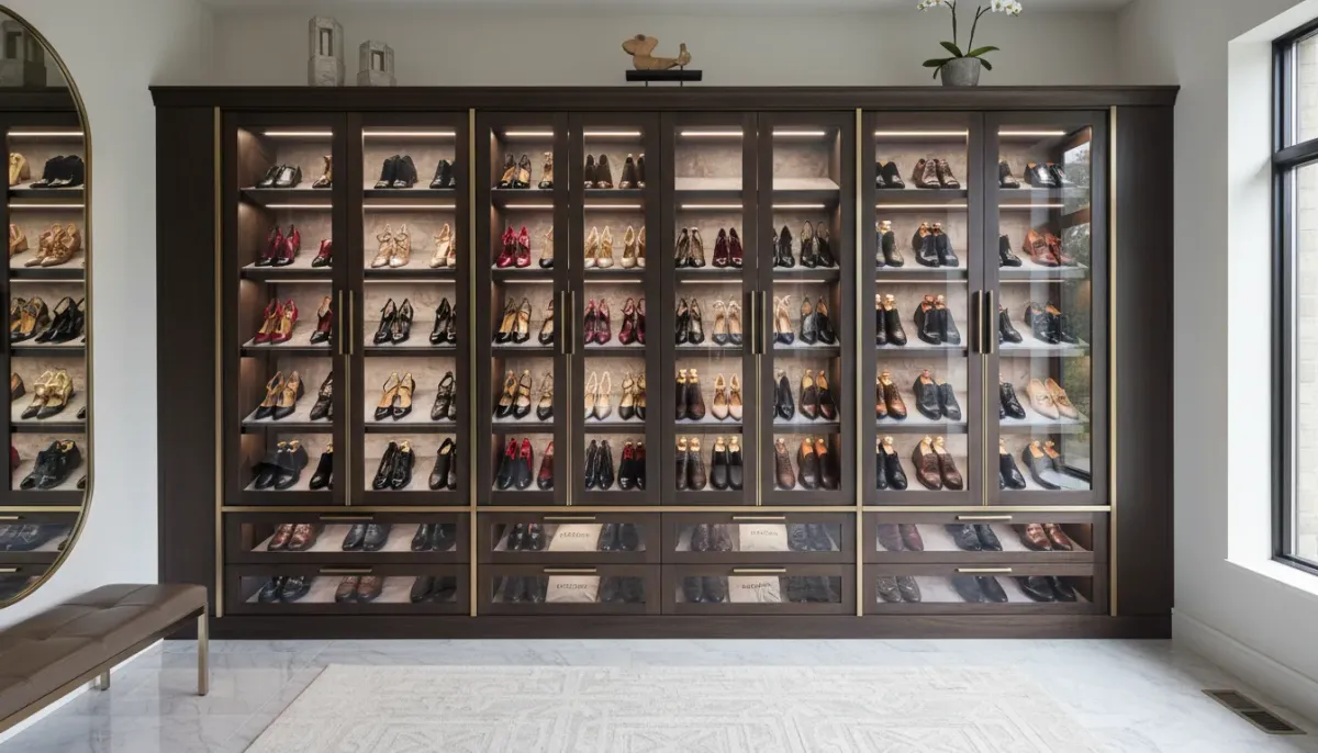 High-Heel and Dress Shoe Storage: Protecting Expensive Footwear in the Entryway