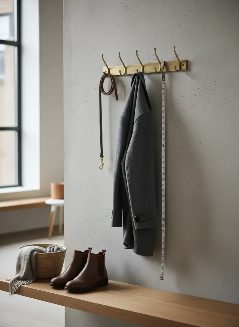 Professional SEO visualization for how high should coat hooks be