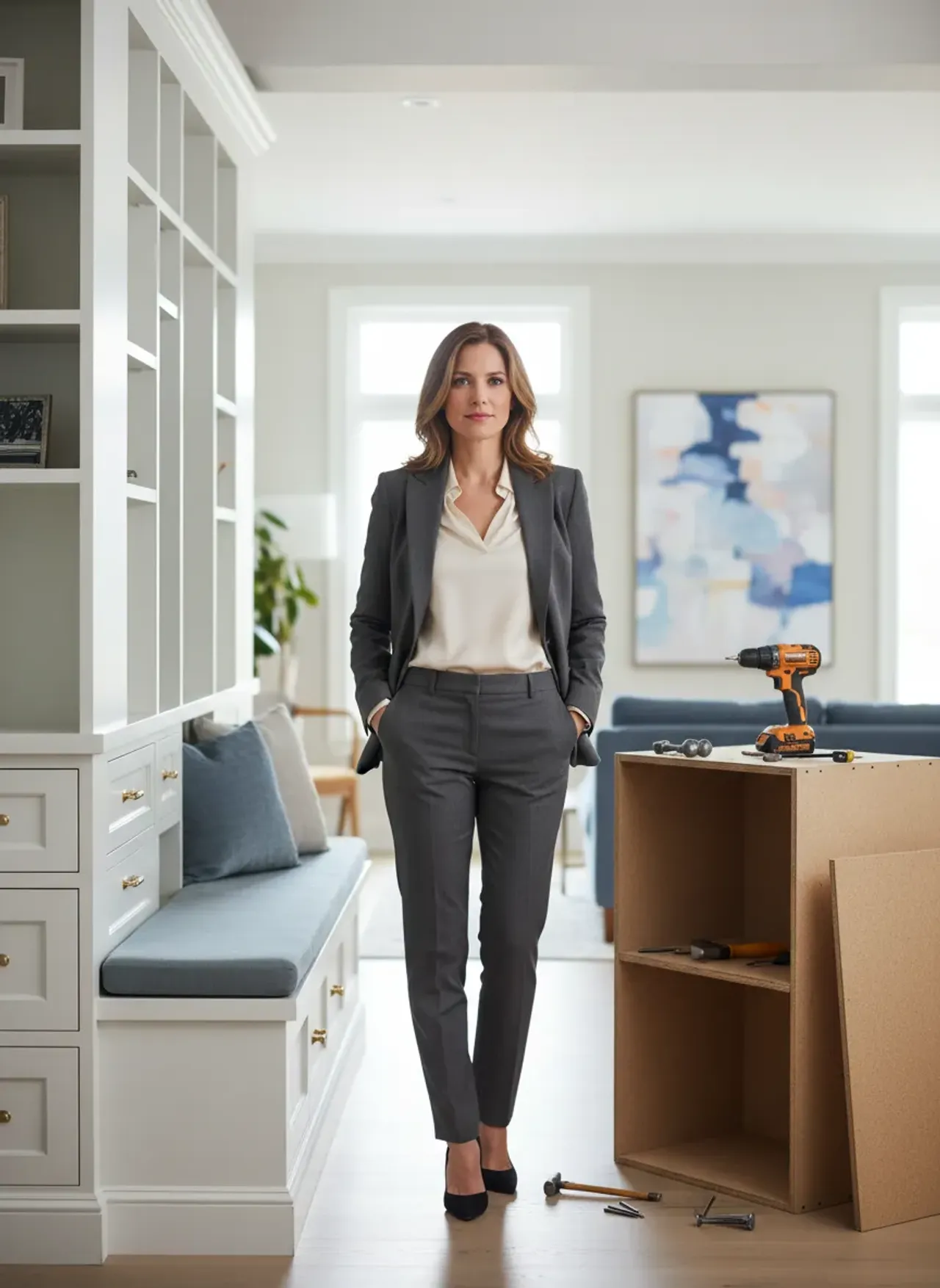 Professional SEO visualization for When to Hire a Pro vs. DIY: Cost Analysis for Custom Entryway Organization