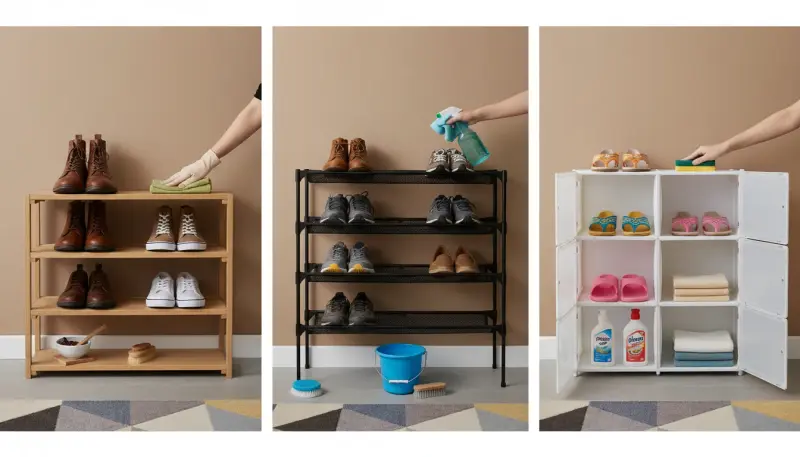 How to Clean and Maintain Different Entryway Shoe Storage...