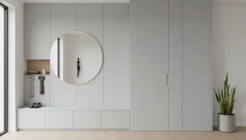 Making Entryway Storage Invisible