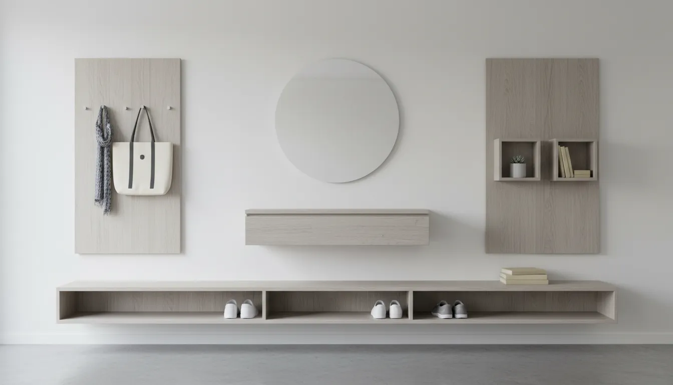 Minimalist Entryway Organizers