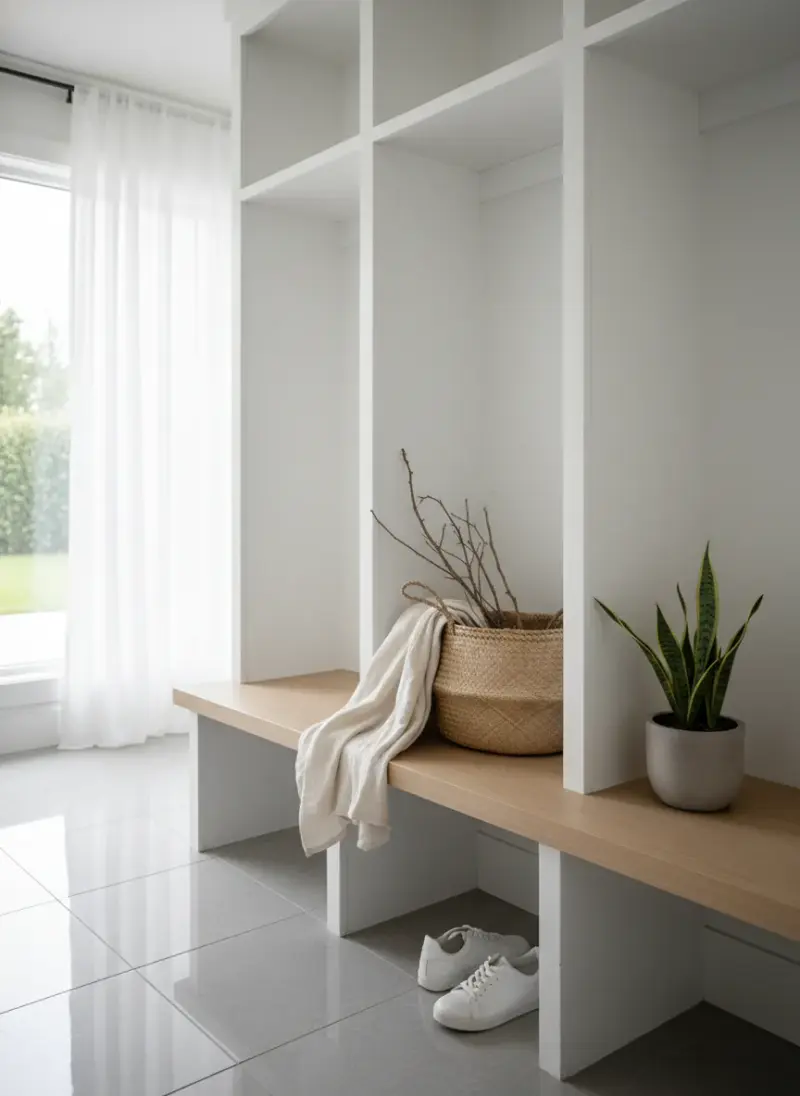 Minimalist Mudroom Magic