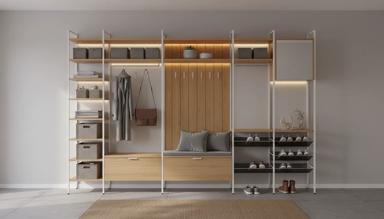 Modular Entryway Storage Systems