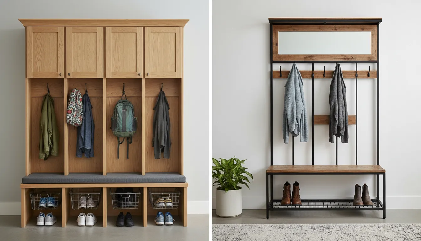 Hall Tree Vs. Mudroom Lockers: Which is Right for You?