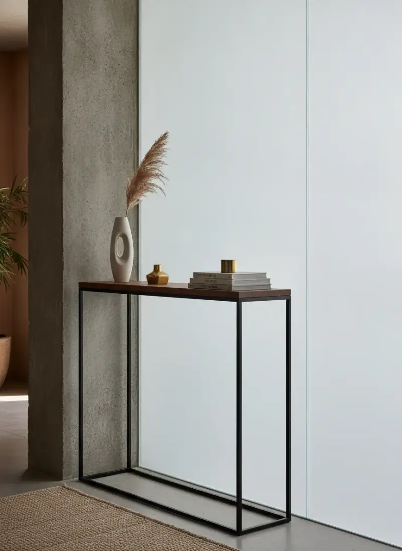 The Art of the Micro-Footprint: Unexpected Placements for Narrow Console Tables