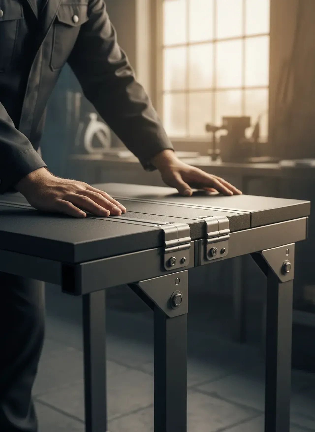 Professional SEO visualization for No-Gap and Heavy-Duty: The New Standard for Compact Folding Benches