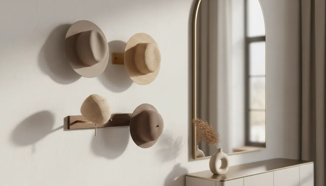 Professional SEO visualization for Preserving Your Hats: Specialized Wall-Mounted Entryway Racks and Holders