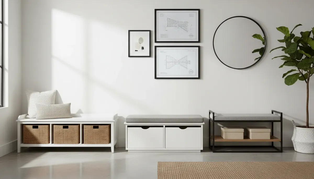 Sizing Secrets: Choosing the Perfect Entryway Benches with Storage Dimensions