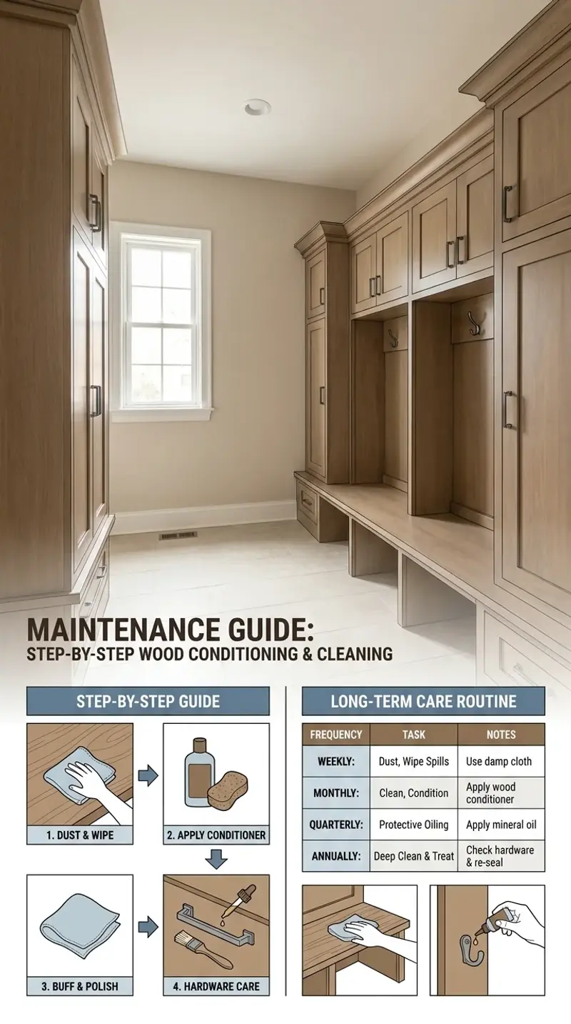 Smart Mudroom Storage Cabinets & Benches for Busy Families