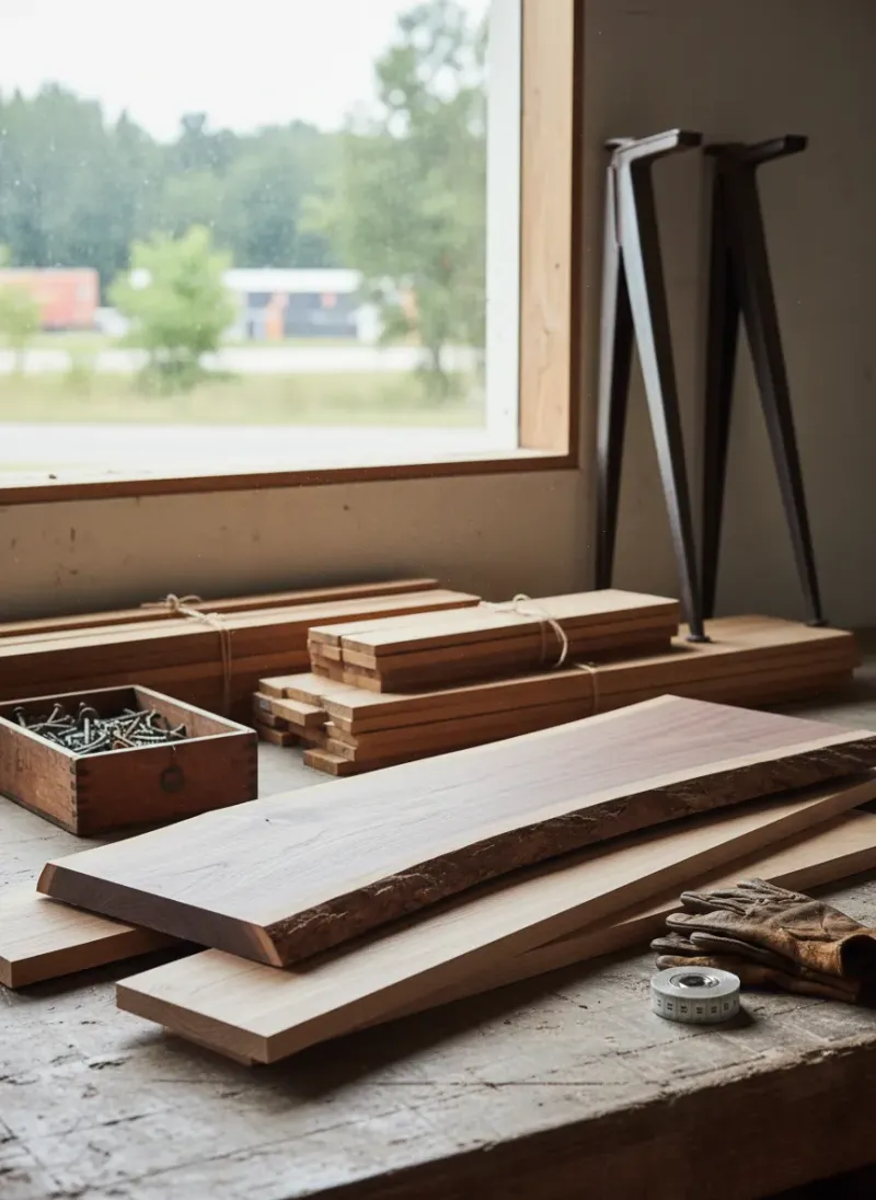 Professional SEO visualization for How to Source High-Quality (and Affordable) Wood for DIY Benches