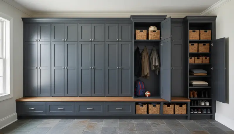Best Mudroom Locker Depth: Practicality & Space