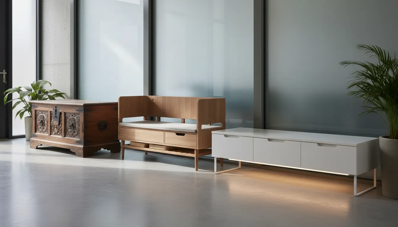 The Evolution of Entryway Benches With Storage