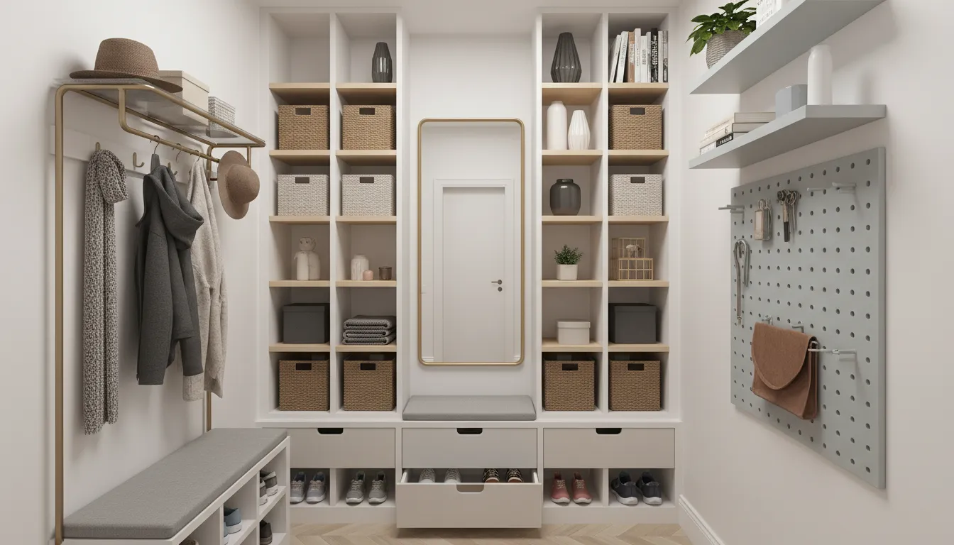 Guide to Vertical Entryway Storage Maximization in Small ...