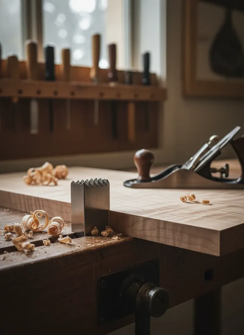 Professional SEO visualization for The Toothed Planing Stop: A Must-Have Tool for Precision Woodworking