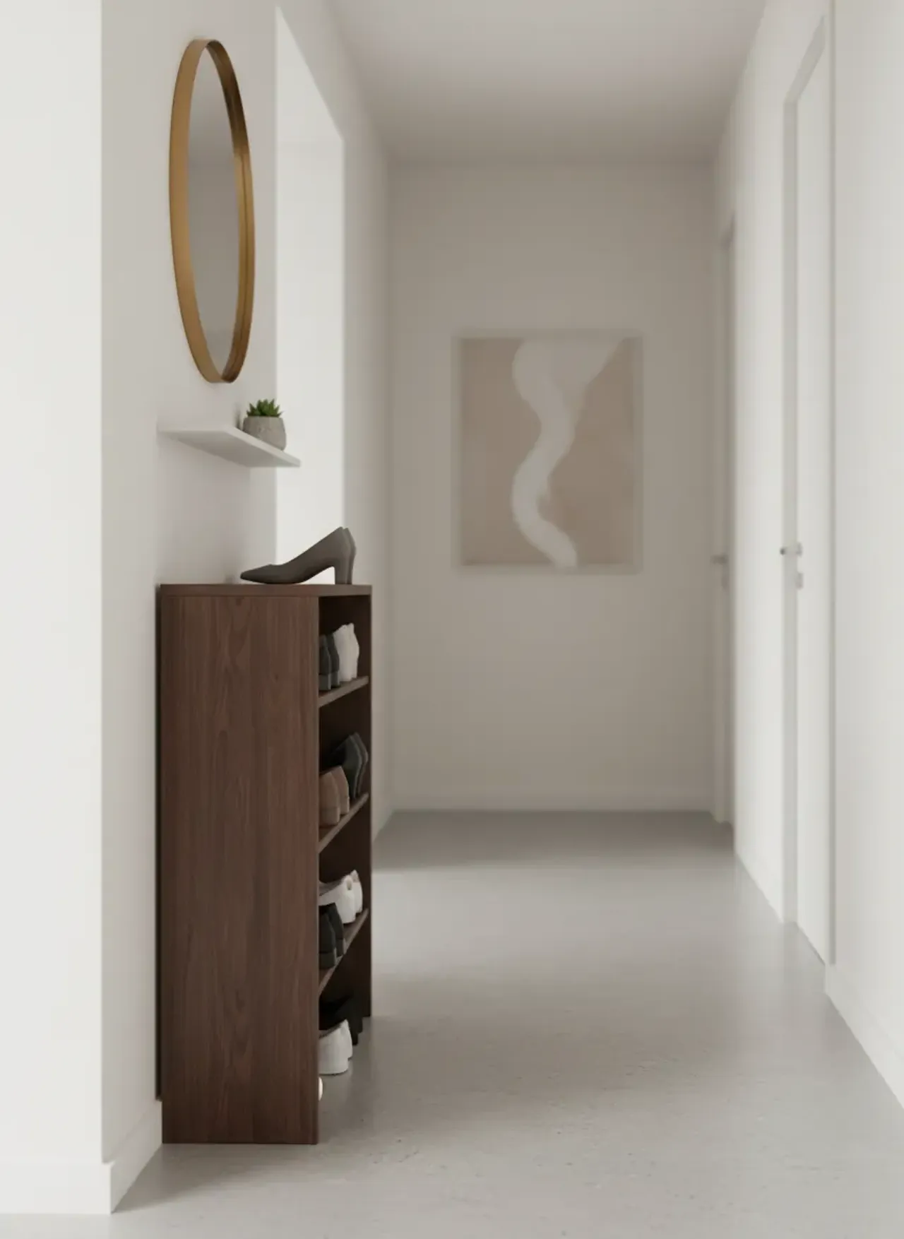 Professional SEO visualization for Top 5 Narrow Hallway Shoe Benches: Maximize Small Space Storage in 2026