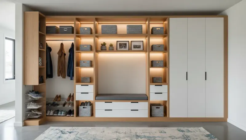 Transforming Closet Entryways