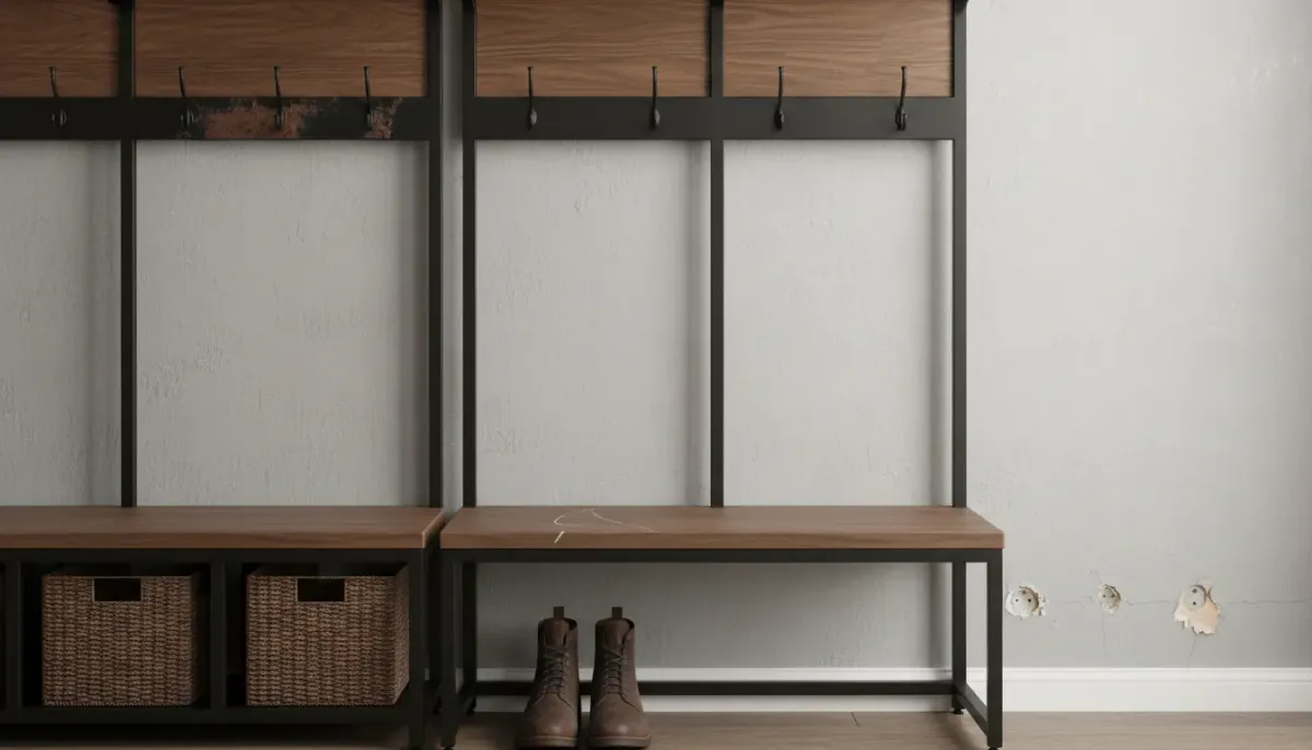 Troubleshooting Common Entryway Organizer Issues: Squeaks, Rust, and Wall Damage