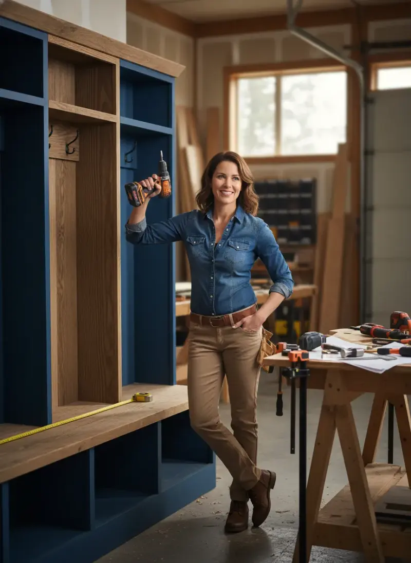 The Weekend Warrior’s Guide to Building Custom Mudroom Lo...