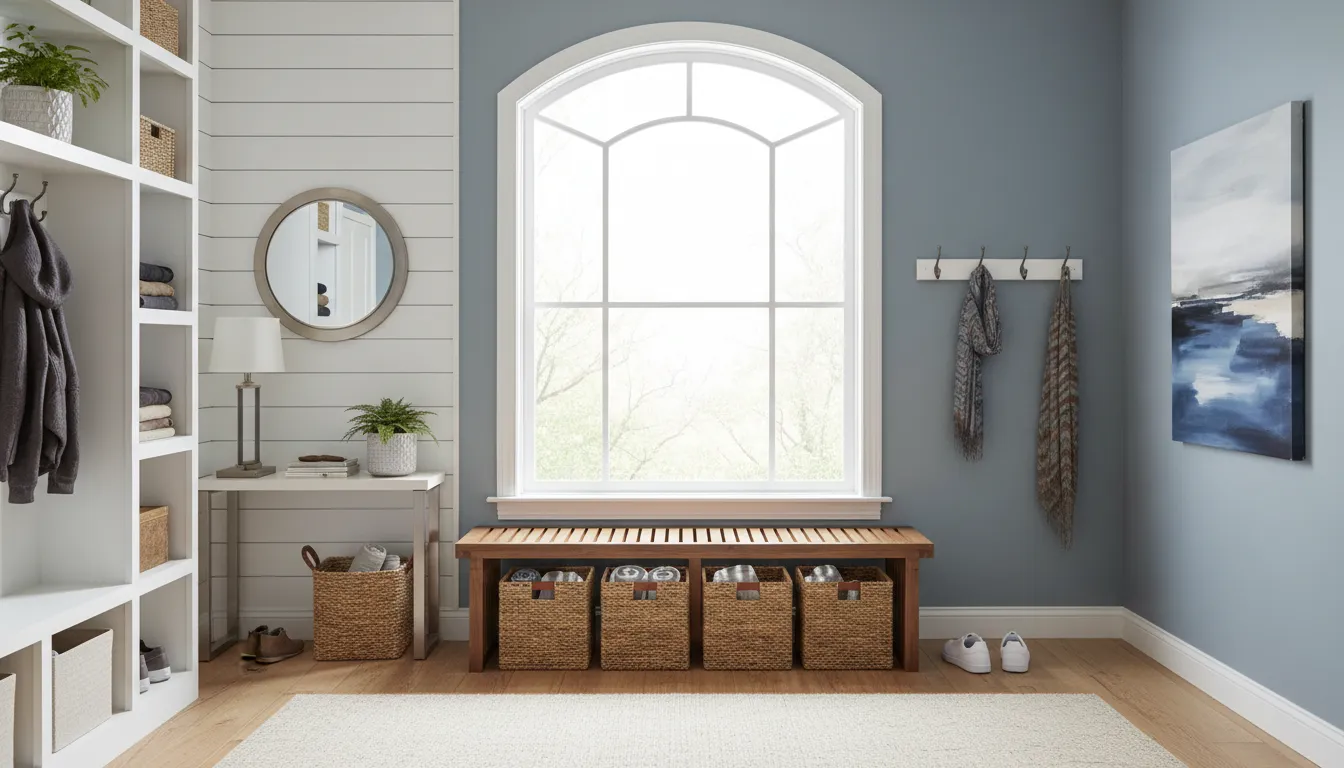 Where to Place an Entryway Bench for Maximum Flow